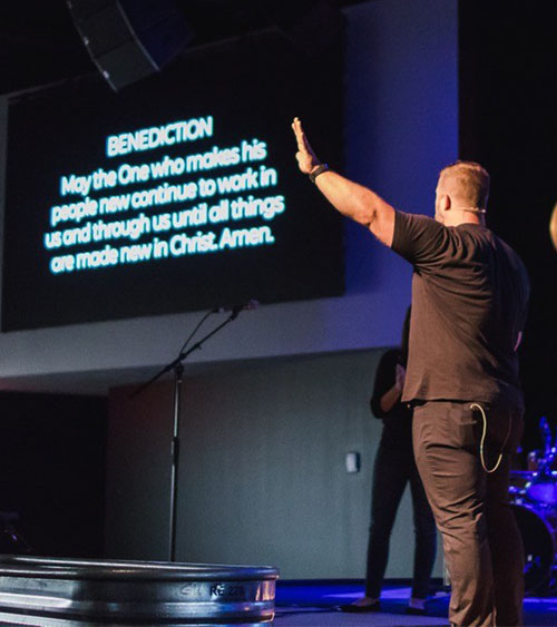 Luke Simmons, Benediction Photo