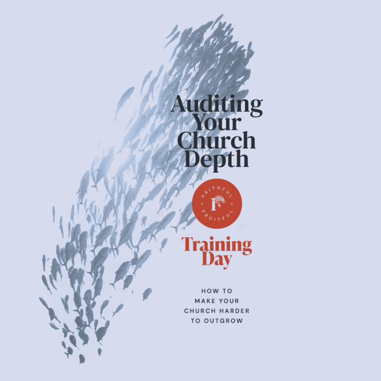 Auditing Your Church Depth Training Day
